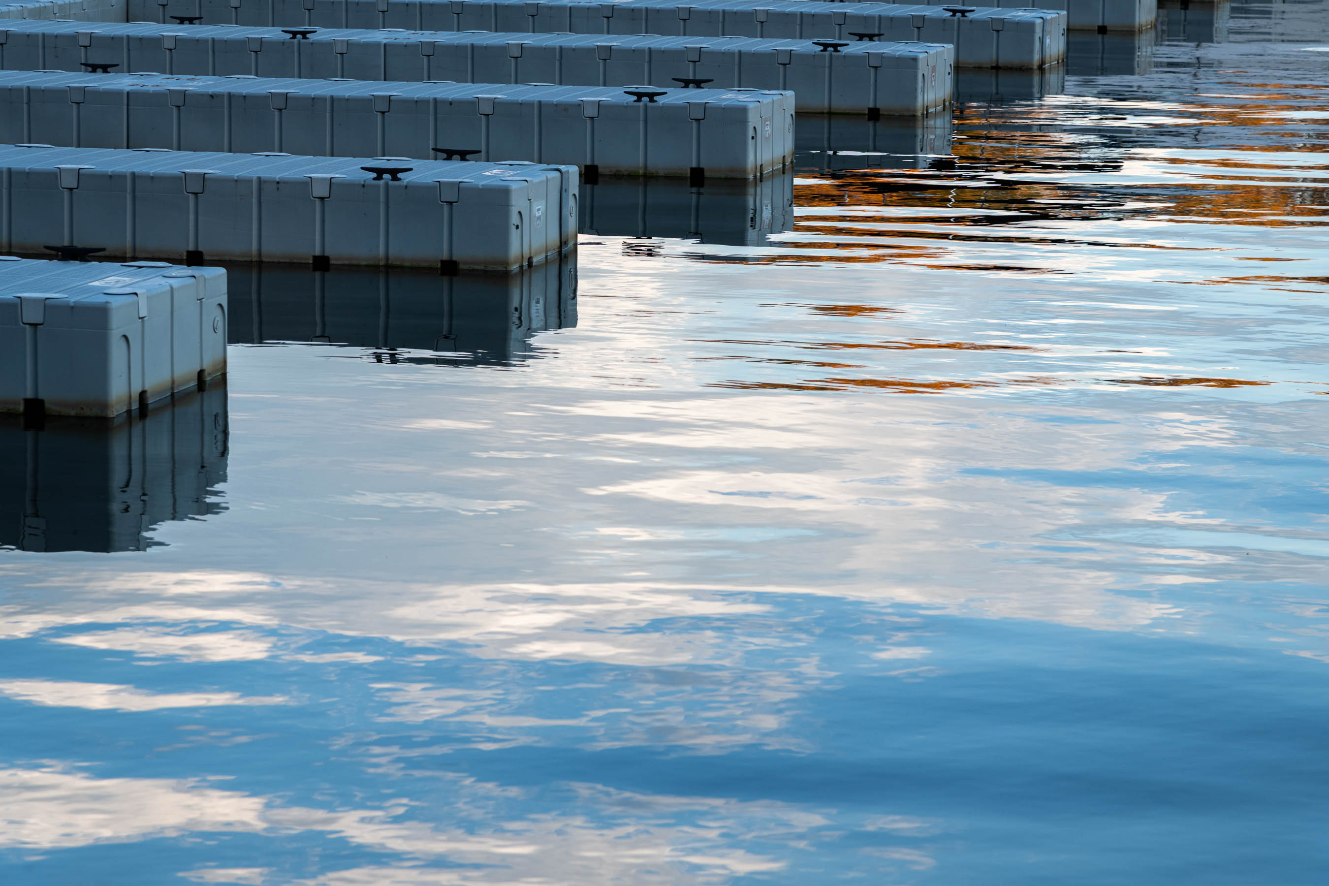 Golden hour at Greenwood Lake.